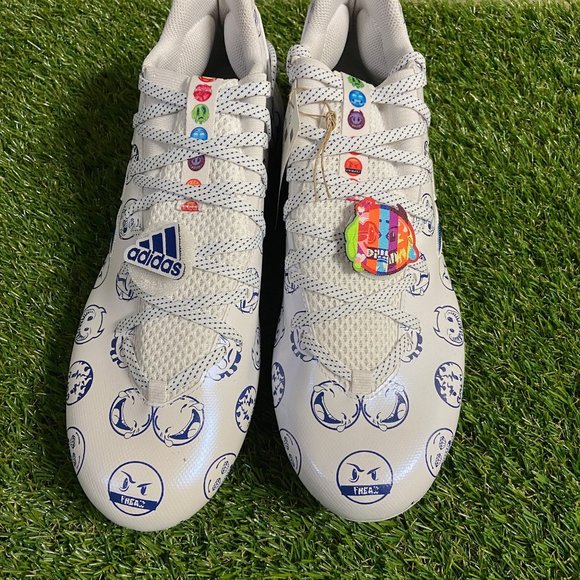 Adidas Freak 22 Big Mood DSG SM Football Cleats Blue White GZ6902 Men’s Size 13 main image 4